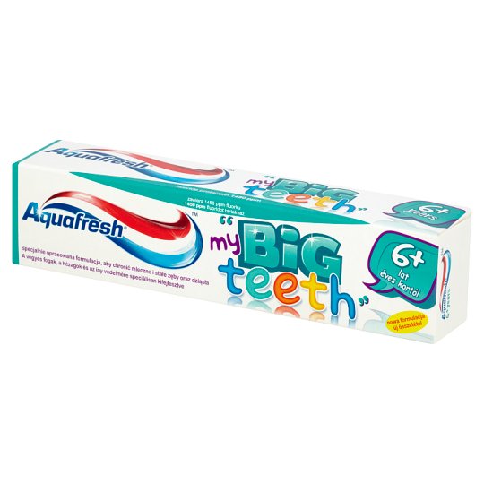 Aquafresh My Big Teeth Pasta do zębów dla dzieci 6+ lat 50 ml