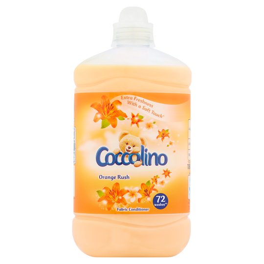 Coccolino Orange Rush Płyn do płukania tkanin koncentrat 1800 ml (72 prania)