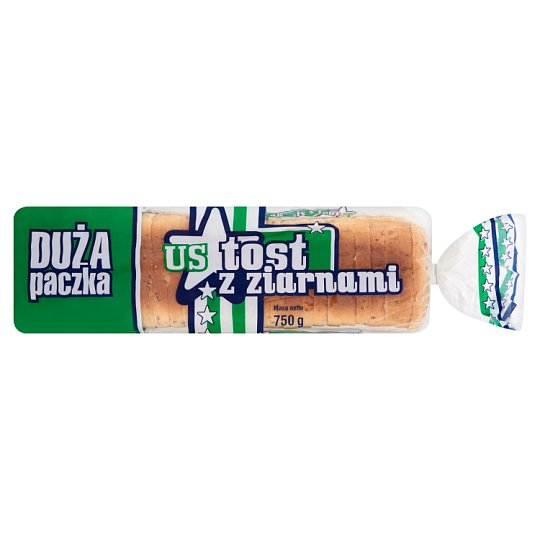 US Tost z ziarnami Chleb tostowy 750 g