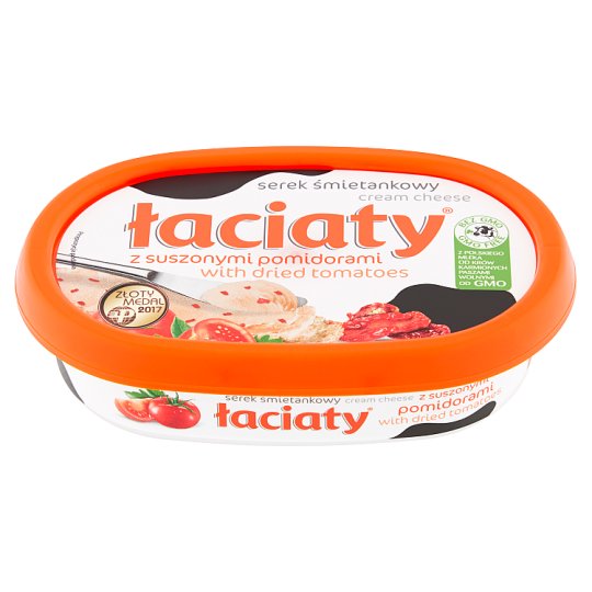 Łaciaty Serek śmietankowy z suszonymi pomidorami 135 g