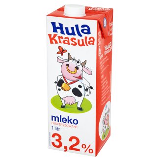 Hula Krasula Mleko pasteryzowane 3,2% 1 l