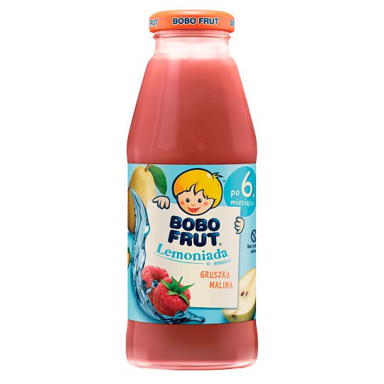 Bobo Frut Lemoniada o smaku gruszka malina po 6. miesiącu 300 ml