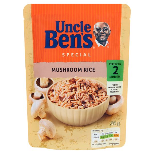 Uncle Ben's Ryż z pieczarkami 250 g