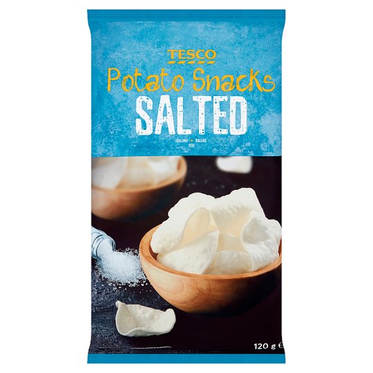 Tesco Prażynki ziemniaczane solone 120 g