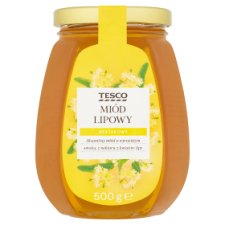 Tesco Miód lipowy nektarowy 500 g