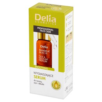 Delia Cosmetics Serum do twarzy szyi i dekoltu wygładzające 10 ml