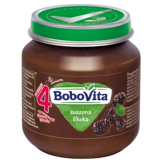 BoboVita Suszona śliwka po 4 miesiącu 125 g