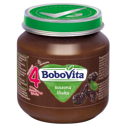 BoboVita Suszona śliwka po 4 miesiącu 125 g