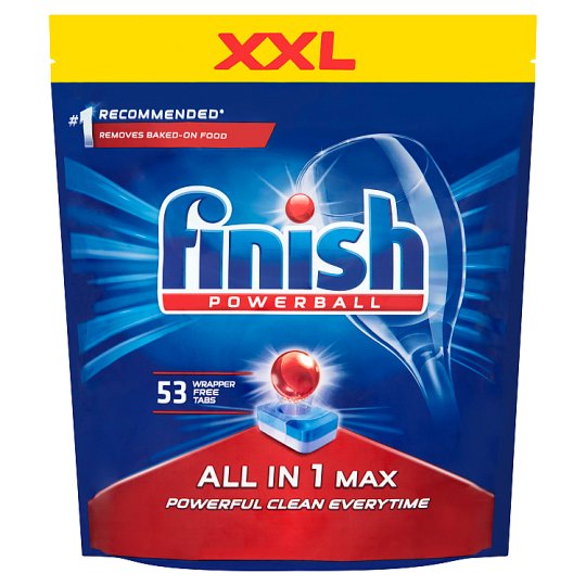 Finish All in 1 Max Dishwasher Detergent in Tabs 848 g (53 Pieces)