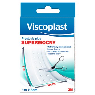 Viscoplast Prestovis Plus Supermocny Plaster do cięcia 1 m x 8 cm