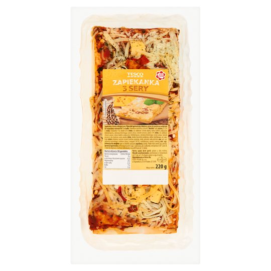 Tesco Zapiekanka 3 sery 220 g
