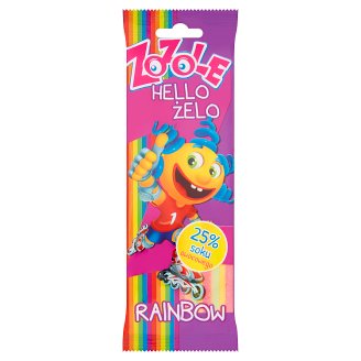 Zozole Hello Żelo Rainbow Żelki 75 g