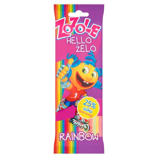 Zozole Hello Żelo Rainbow Żelki 75 g