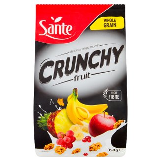 Sante Crunchy owocowe Chrupiące płatki 350 g