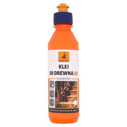 Dragon Klej do drewna D3 wodoodporny 250 ml