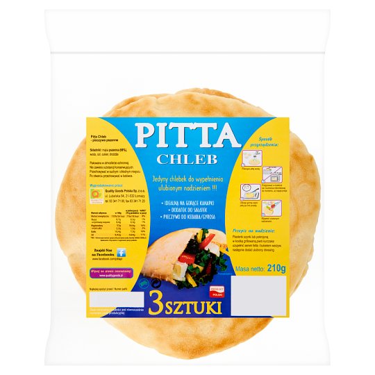 Quality Goods Pitta Chleb 210 g