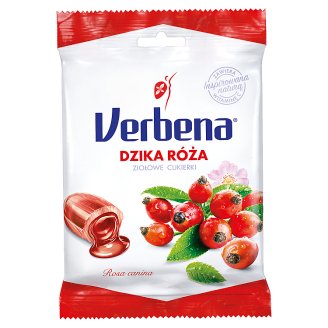 Verbena Dzika róża Ziołowe cukierki 60 g