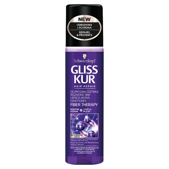 Gliss Kur Fiber Therapy Ekspresowa odżywka regeneracyjna 200 ml