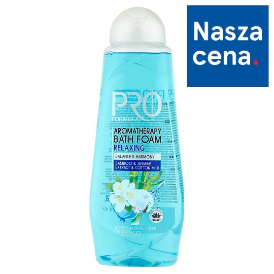 Tesco Pro Formula Relaxing Płyn do kąpieli 750 ml