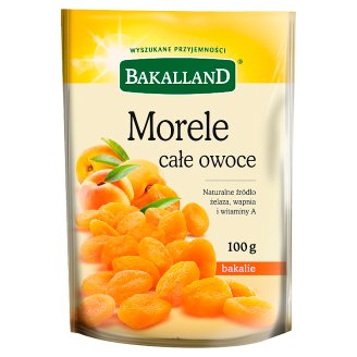 Bakalland Morele całe owoce 100 g