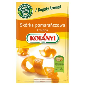 Kotányi Skórka pomarańczowa krojona 20 g