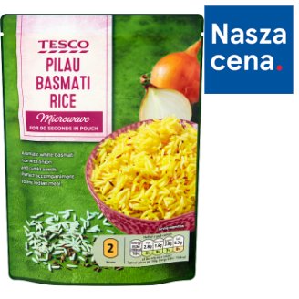 Tesco Ryż basmati z cebulą 250 g