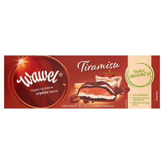 Wawel Tiramisu Czekolada nadziewana 290 g