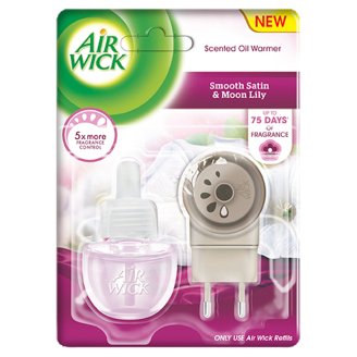 Air Wick Elektryczny odświeżacz powietrza księżycowa lilia otulona satyną 19 ml