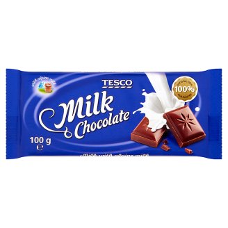 Tesco Czekolada mleczna 100 g