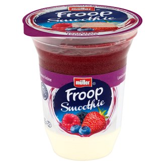 Müller Froop Smoothie Owoce leśne Produkt mleczny 150 g