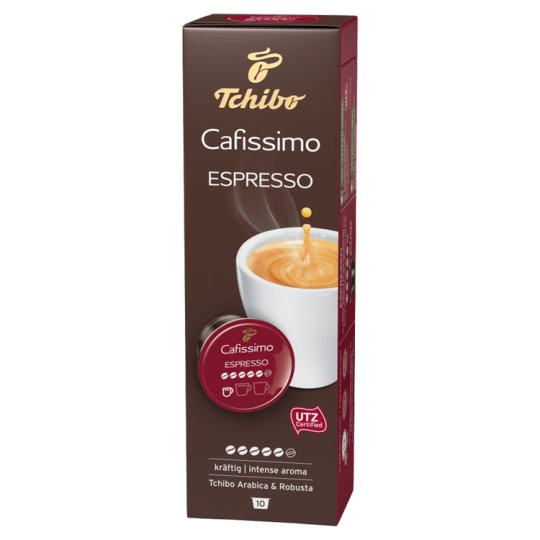 Tchibo Cafissimo Espresso Kawa palona mielona 75 g (10 x 7,5 g)