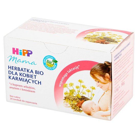 HiPP BIO Mama Herbatka dla kobiet karmiących 30 g (20 torebek)
