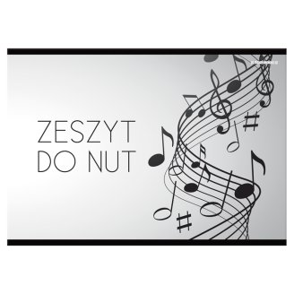 Top 2000 Zeszyt do nut A5 pięciolinia 16 kartek
