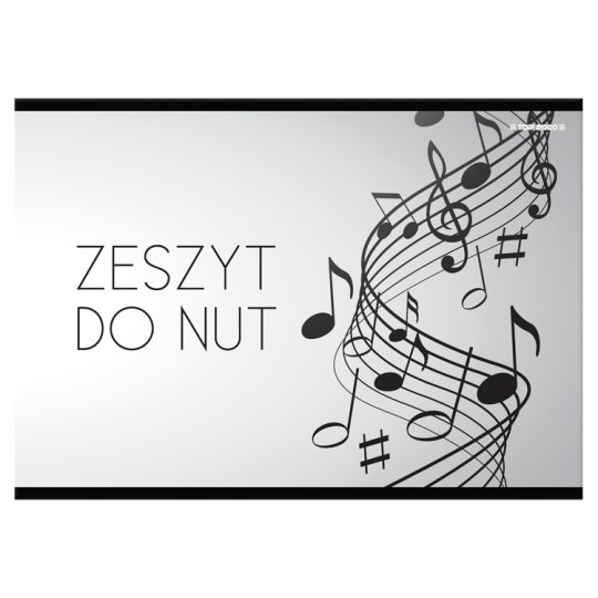 Top 2000 Zeszyt do nut A5 pięciolinia 16 kartek