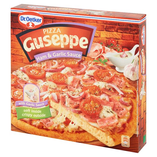Dr. Oetker Guseppe Pizza with Ham and Garlic Sauce 440 g