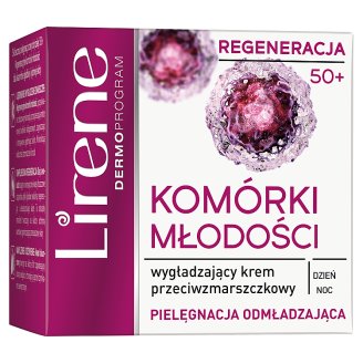Lirene Komórkowa Regeneracja 50+ Wygładzający krem przeciwzmarszczkowy na dzień i noc 50 ml