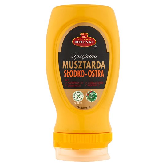 Firma Roleski Specjalna Musztarda słodko-ostra 275 g