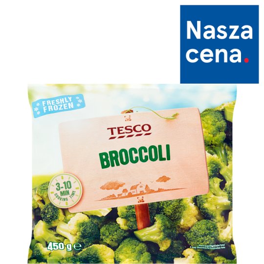Tesco Brokuły 450 g