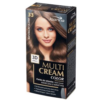 Joanna Multi Cream color Farba do włosów 33 Naturalny blond