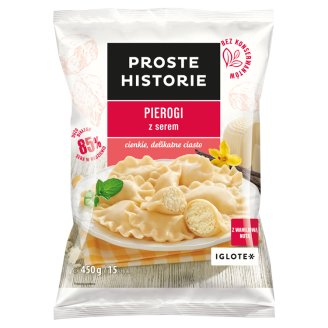 Proste Historie Pierogi z serem 450 g (14 sztuk)