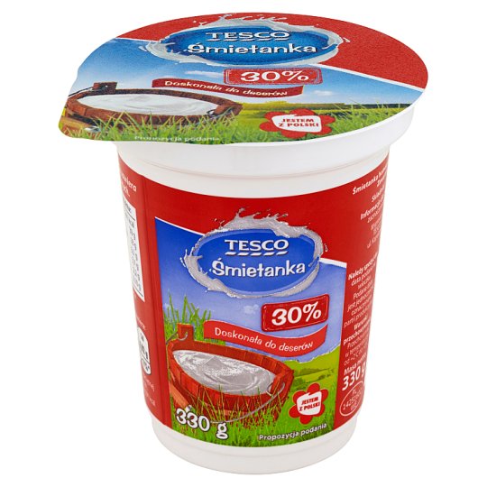 Tesco Śmietanka 30% 330 g