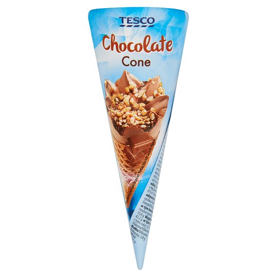 Tesco Chocolate Cone Ice Cream 65 g