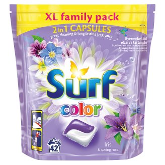 Surf Color Iris & Spring Rose Kapsułki do prania 1012 g (42 sztuki)