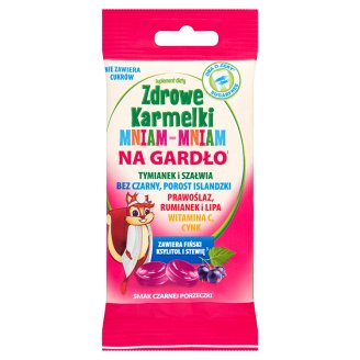 Starpharma Zdrowe Karmelki Mniam-Mniam na gardło Suplement diety 40 g