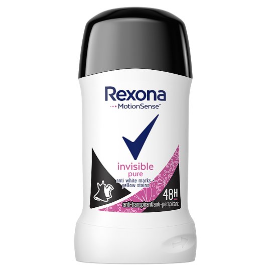 Rexona Invisible Pure Antyperspirant w sztyfcie 40 ml