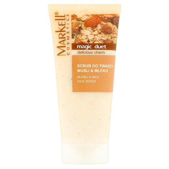 Markell Magic Duet Scrub do twarzy musli & mleko 95 g