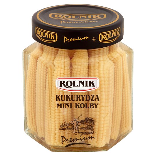 Rolnik Premium Kukurydza mini kolby 300 g