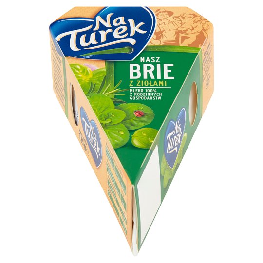 NaTurek Nasz Brie z ziołami 125 g
