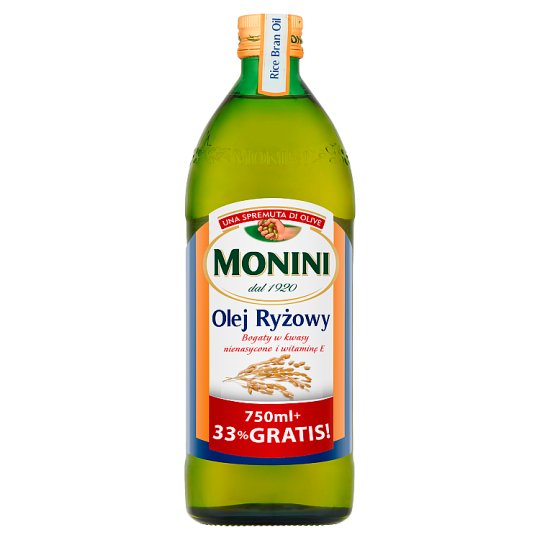 Monini Olej ryżowy 1000 ml