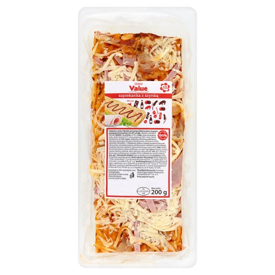 Tesco Value Zapiekanka z szynką 200 g